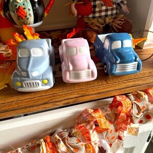 Hobby Lobby ceramic trucks